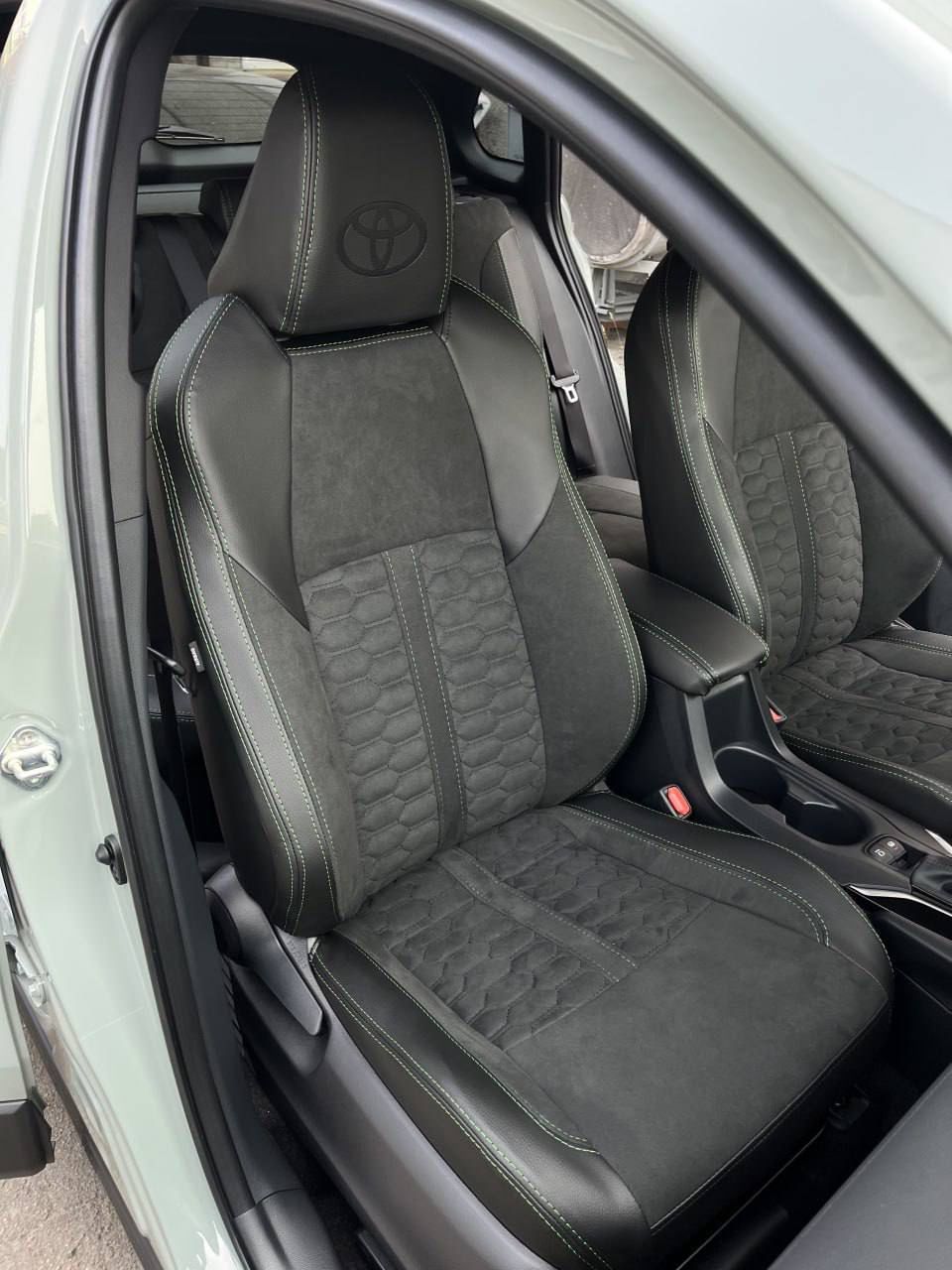 After — combined finish seat cover